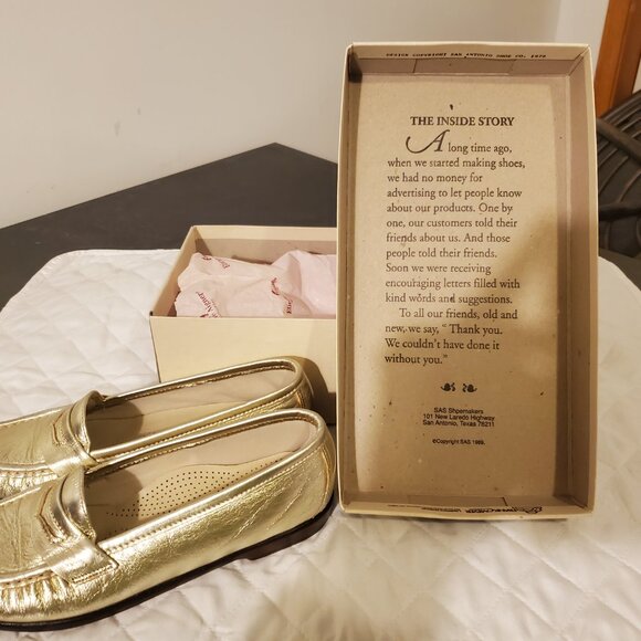 Genuine SAS Comfort Shoes Wink Gold - Picture 5 of 5